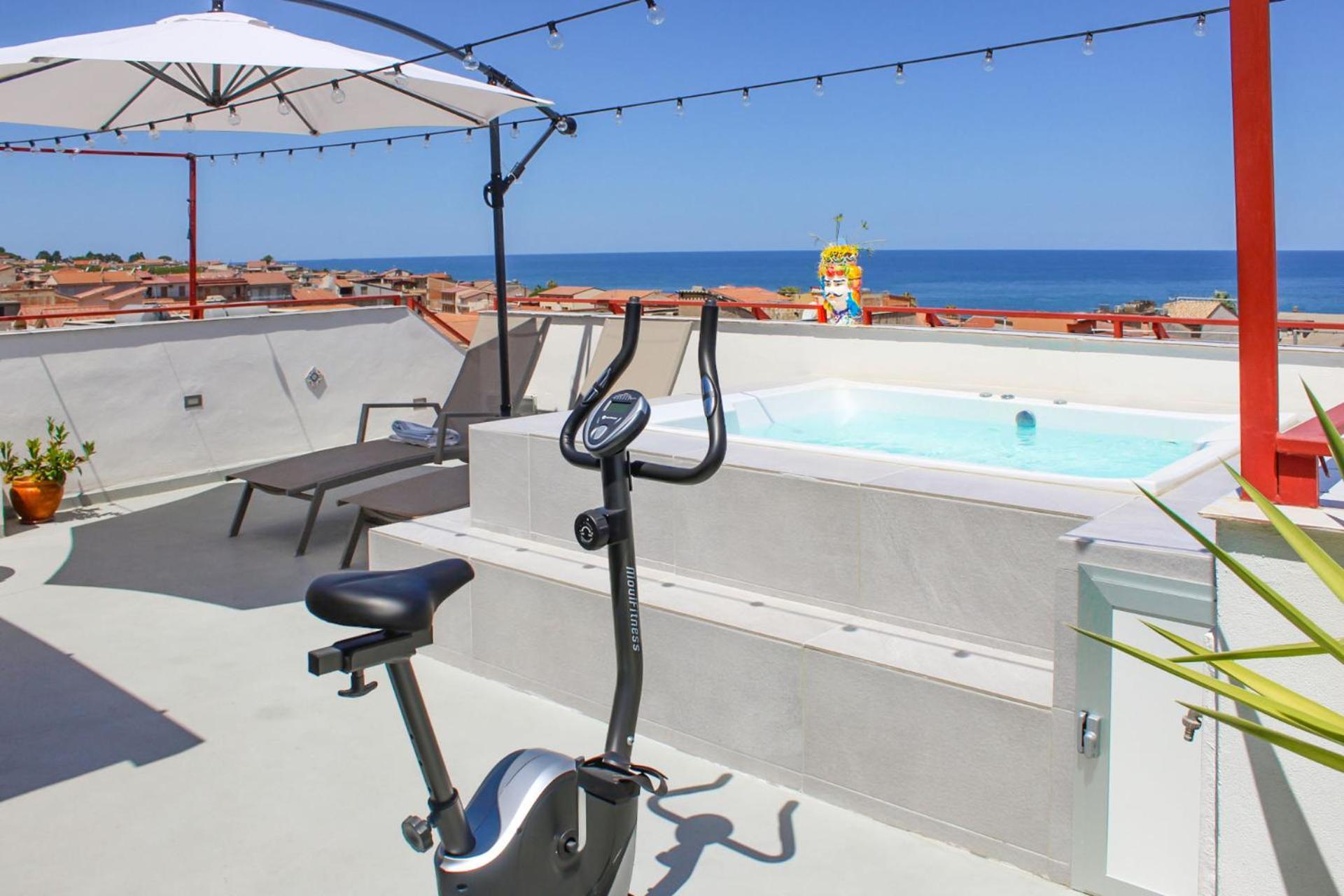 Duca D'Aosta Terrace, Skypool & Sauna Acquedolci Kültér fotó